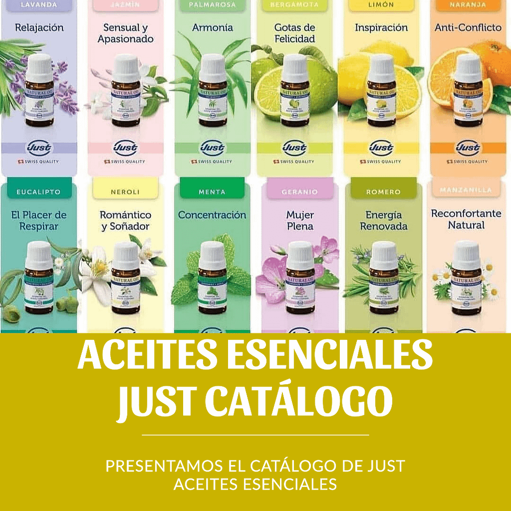 aceites esenciales just catálogo