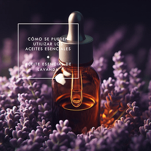 aceite esencial de lavanda - Cómo se pueden utilizar los aceites esenciales